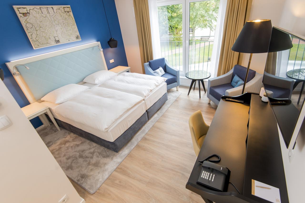Boutique-Hotel Zur Alten Post บือซุม ภายนอก รูปภาพ