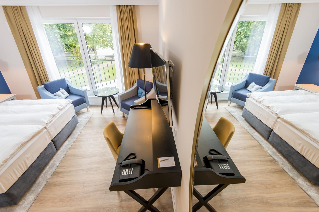 Boutique-Hotel Zur Alten Post บือซุม ภายนอก รูปภาพ